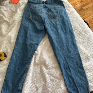 American Eagle Outfitters High Rise Blue Jeans